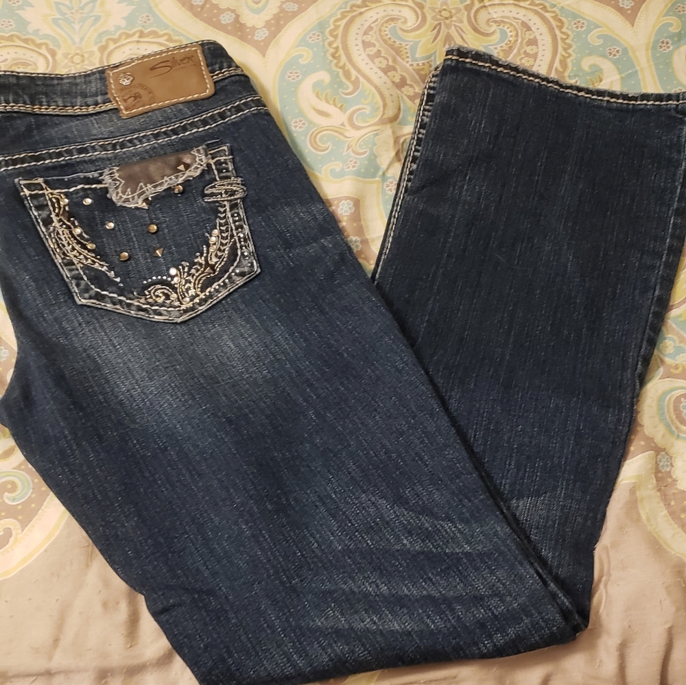Silver Aiko womens jeans size 28